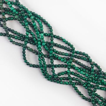 Malachit naturalny kulka gładka 3mm