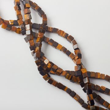 Tygrysie oko kostka 6-7,5mm