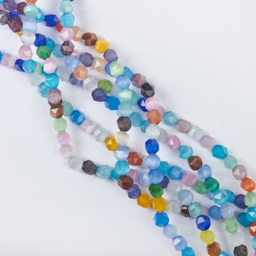 Kocie oko kulka ciosana multikolor 6,5-7mm Kocie oko kulka ciosana multikolor 6,5-7mm