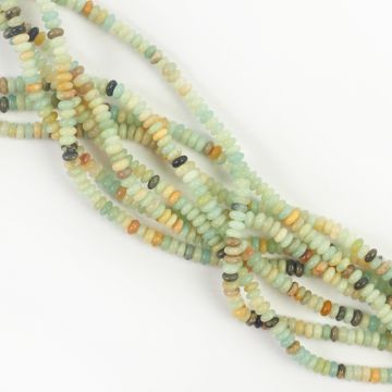 Amazonit dysk gładki 4,5mm