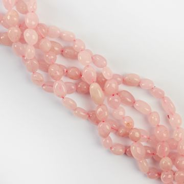 Kryształ górski różowy bryłka nieregularna 8x10mm