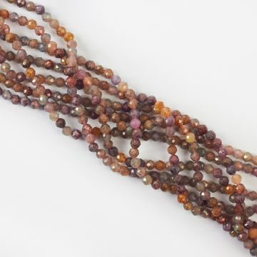 Rubin kulka fasetowana 4,5mm Rubin kulka fasetowana 4,5mm