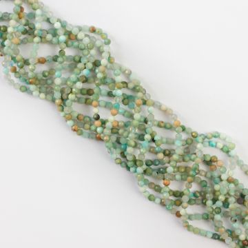 Amazonit kulka fasetowana 4,5mm