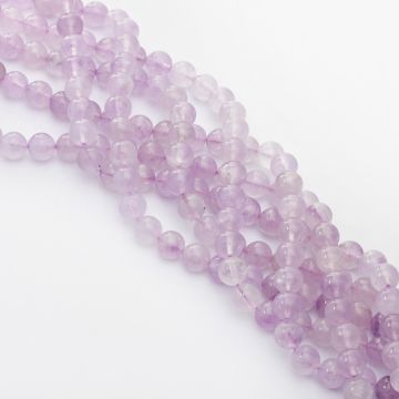 Ametyst lavendowy kulka gładka 8-8,5mm