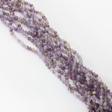 Ametyst kulka fasetowana 4-4,5mm Ametyst kulka fasetowana 4-4,5mm