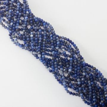 Sodalit kulka gładka 3,5mm Sodalit kulka gładka 3,5mm