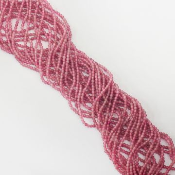 Różowy turmalin kulka gładka 2mm