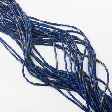 Lapis lazuli słupek gładki 4,5x2,5mm