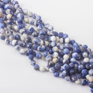 Sodalit kulka fasetowana 8mm Sodalit kulka fasetowana 8mm