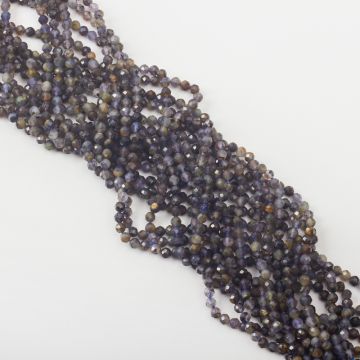 Iolit kulka fasetowana 4,5mm