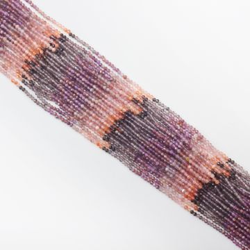 Mix kamieni kulki fasetowane cieniowane 2,5mm