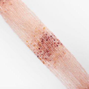 Mix kamieni kulki fasetowane cieniowane 3mm