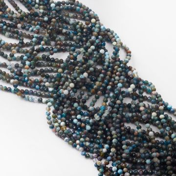 Apatyt kulka fasetowana 4mm