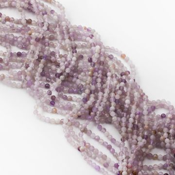 Ametyst lawendowy kulka fasetowana 4mm Ametyst lawendowy kulka fasetowana 4mm
