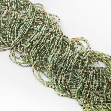 Jadeit australijski kulka fasetowana 2mm