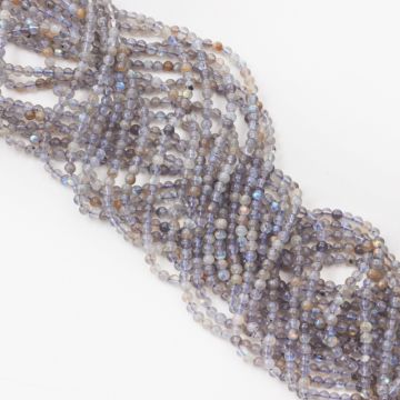 Labradoryt kulka gładka 4mm