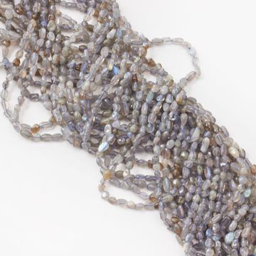 Labradoryt bryłka nieregularna 3x6mm