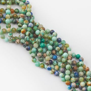 Chryzokola kulka gładka 8mm