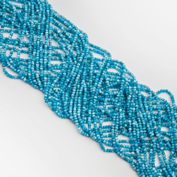 Apatyt oponka fasetowana 2x3mm