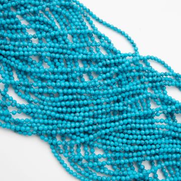 Magnezyt kulka fasetowana 2mm