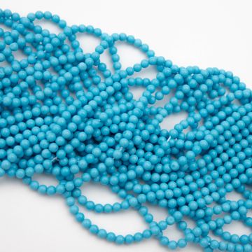 Magnezyt niebieski kulka gładka 3mm