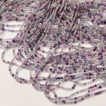 Fluoryt kulka fasetowana 3mm