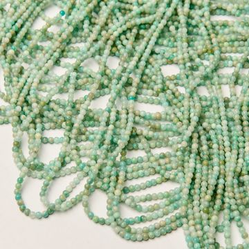 Amazonit kulka gładka 3mm