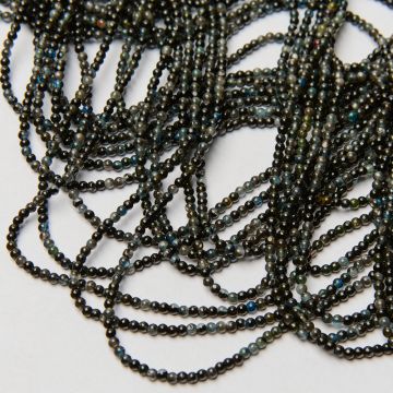 Akwamaryn gwieździsty kulka gładka 3mm