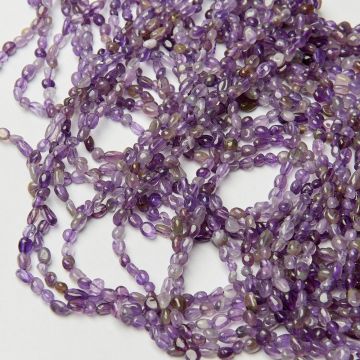 Ametyst bryłka nieregularna 4x6mm