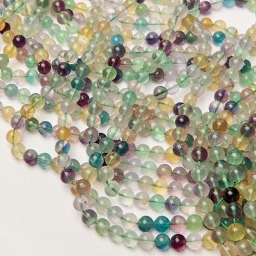 Fluoryt kulka gładka 8mm