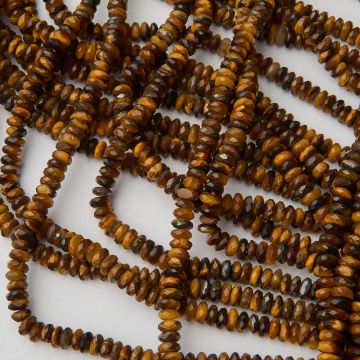 Tygrysie oko dysk fasetowany 2x5mm