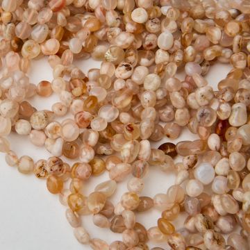 Agat piaskowy bryłka nieregularna 6x12mm