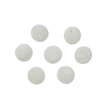 Kulki welurowe 10mm lodowe Kulki welurowe 10mm lodowe