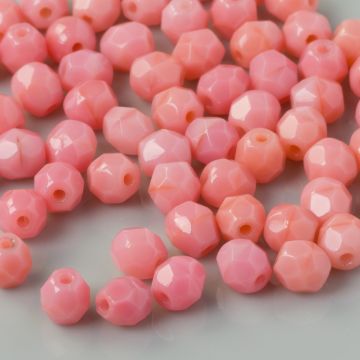 Fire Polish Carnation Pink (73030) 4mm