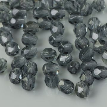 Fire Polish Mid. Montana Blue (30330) 4mm