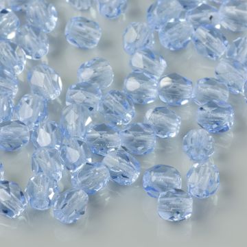 Fire Polish Light Sapphire (30020) 4mm