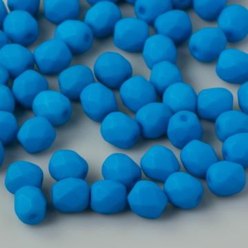 Fire Polish Neon -  Blue (25127AL) 4mm