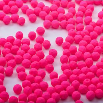 Fire-Polish Neon - Pink (25123AL)  6mm