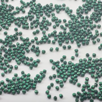 Fire-Polish - ColorTrends Saturated Metallic Martini Olive (06B05) 2mm