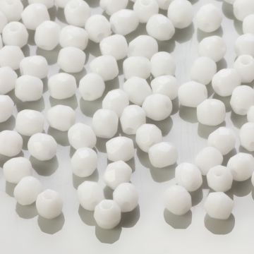 Fire Polish White (3000) 3mm