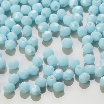 Fire Polish Sky Blue Coral (63010) 3mm