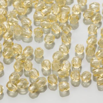 Fire Polish Light Topaz (10010) 3mm