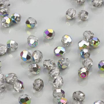 Fire Polish Crystal - Vitral (V00030) 6mm