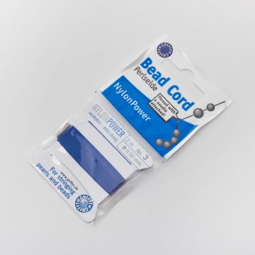 Nici Nylon Power z igłą dark blue 0,5mm