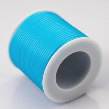 Tuba kauczukowa 2mm błękitna