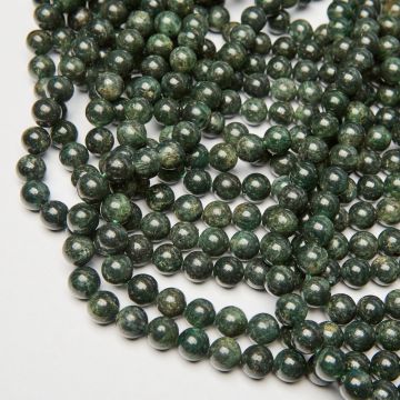 Zielony kianit kulka gładka 10,5mm