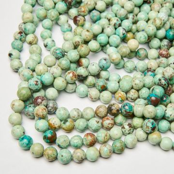 Turkus naturalny kulka gładka 10mm