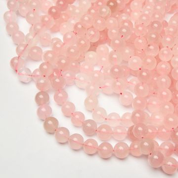 Kryształ górski różowy kulka gładka 12mm