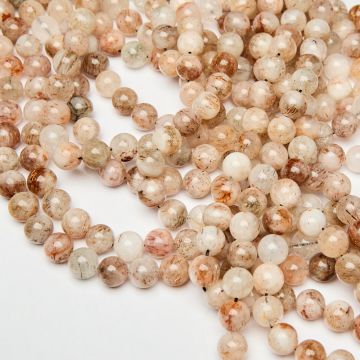 Kryształ górski z rutylem kulka gładka 11,5mm