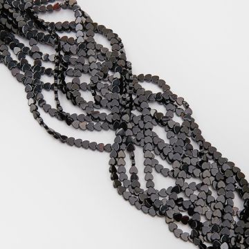 Onyks serce płaskie 6mm